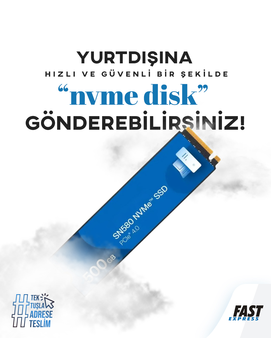 Yurtdışına NVME Nasıl Gönderilir?