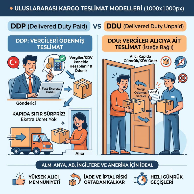 DDP (Vergileri Ödenmiş Teslimat) İle Kapıda Sıfır Sürpriz