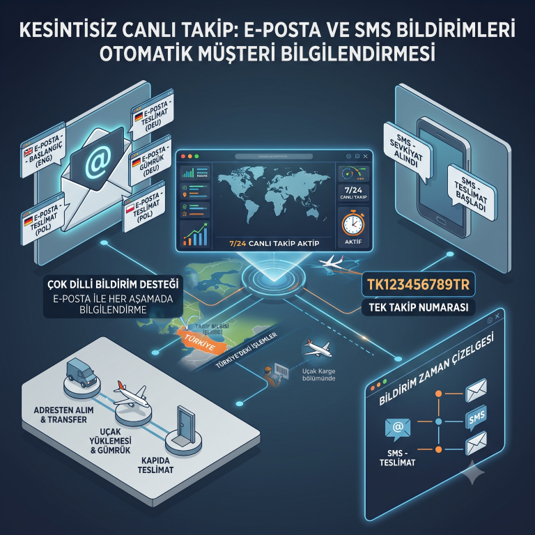 Otomatik E-Posta ve SMS Bildirimleri İle Müşteri Bilgilendirmesi