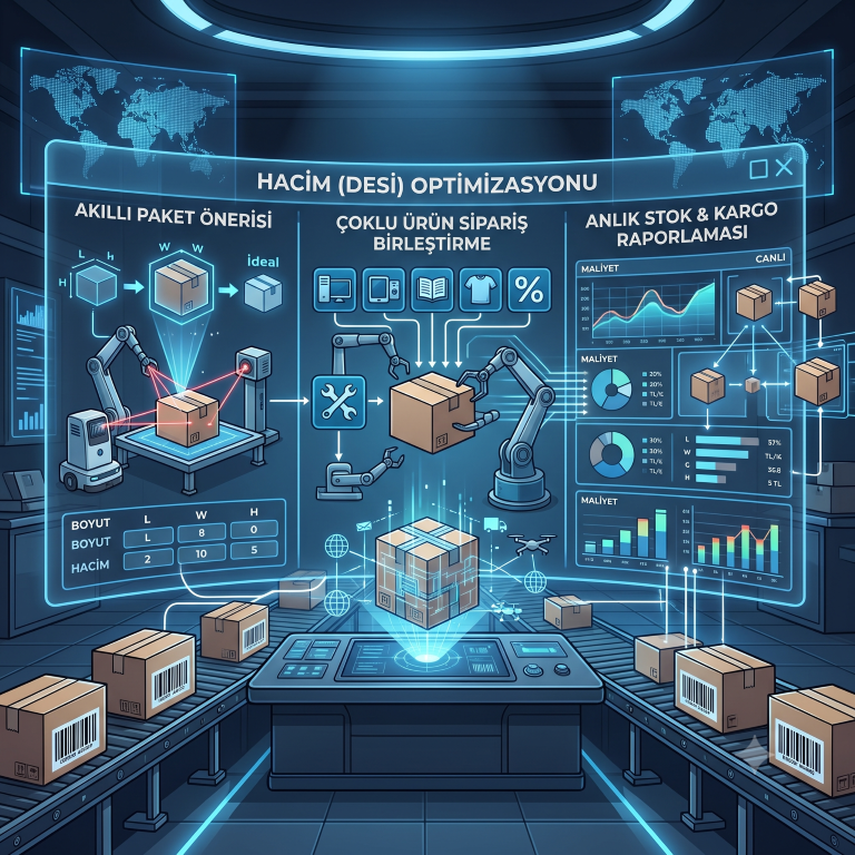 Depo ve Paketleme Süreçlerinde Hacim (Desi) Optimizasyonu
